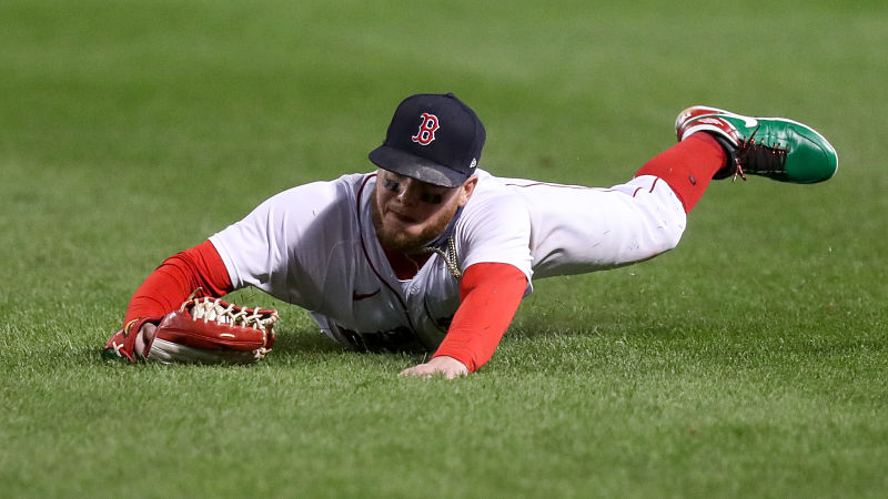 Boston Red Sox outfielder Alex Verdugo