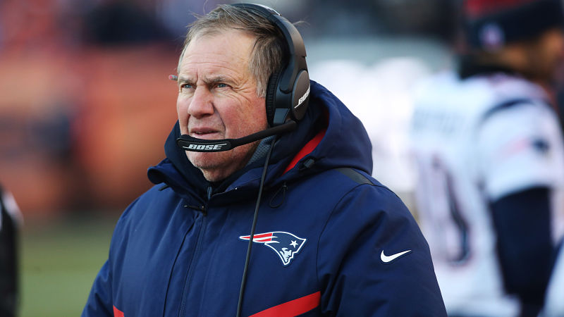 New England Patriots head coach Bill Belichick