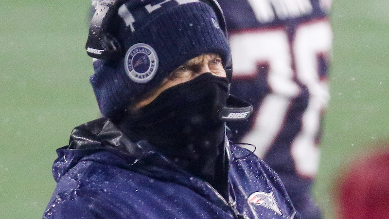New England Patriots head coach Bill Belichick