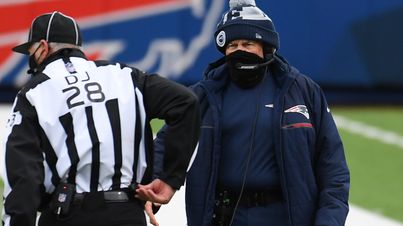 New England Patriots head coach Bill Belichick