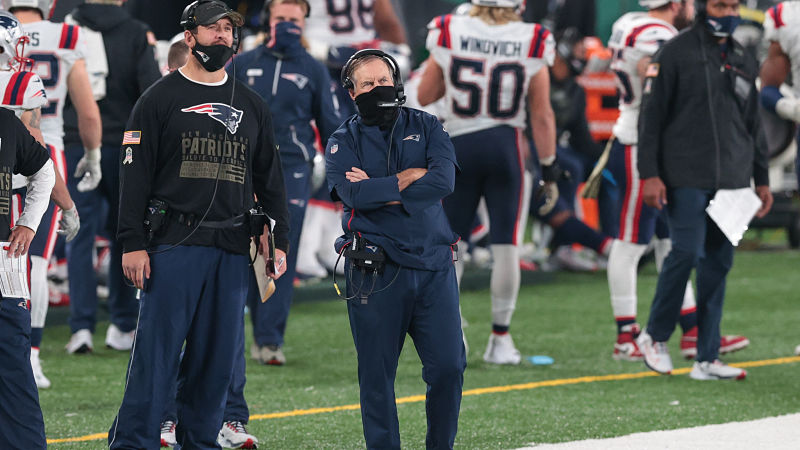 New England Patriots head coach Bill Belichick