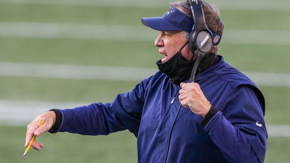 New England Patriots head coach Bill Belichick