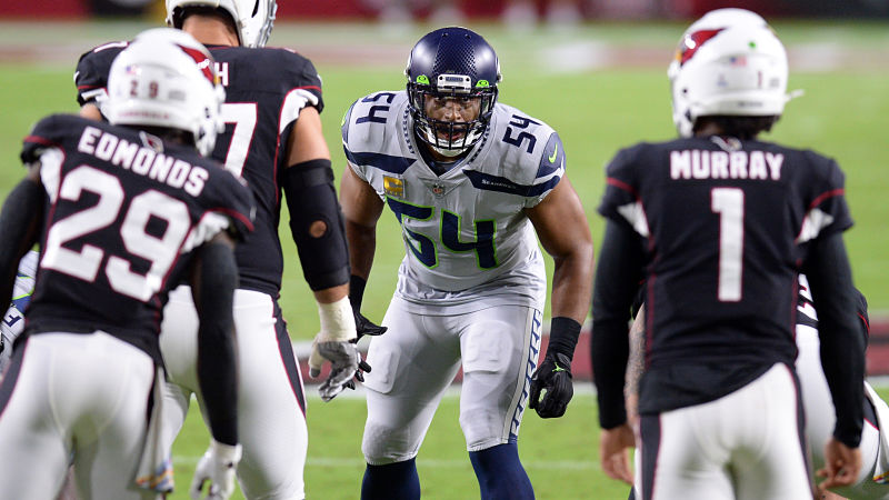 Seattle Seahawks linebacker Bobby Wagner and Arizona Cardinals quarterback Kyler Murray
