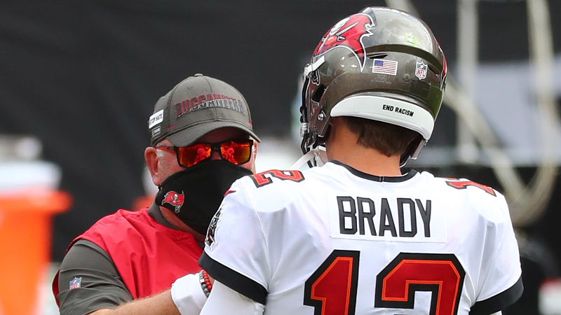Bruce Arians, Tom Brady