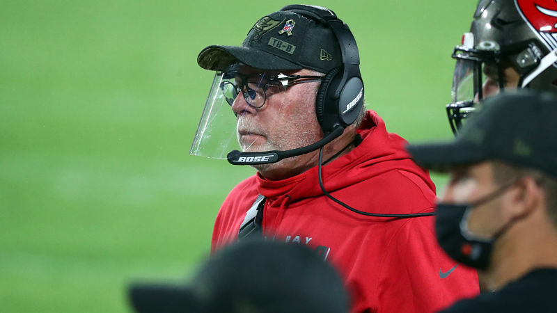 Tampa Bay Buccaneers head coach Bruce Arians