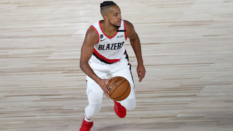 Portland Trail Blazers guard CJ McCollum