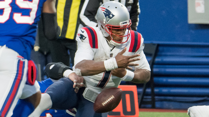 New England Patriots quarterback Cam Newton