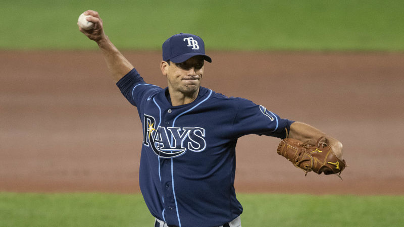 Tampa Bay Rays pitcher Charlie Morton
