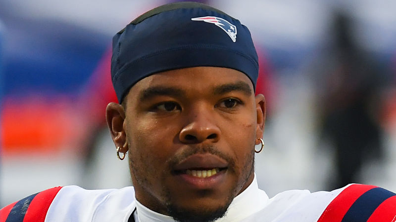 New England Patriots running back Damien Harris