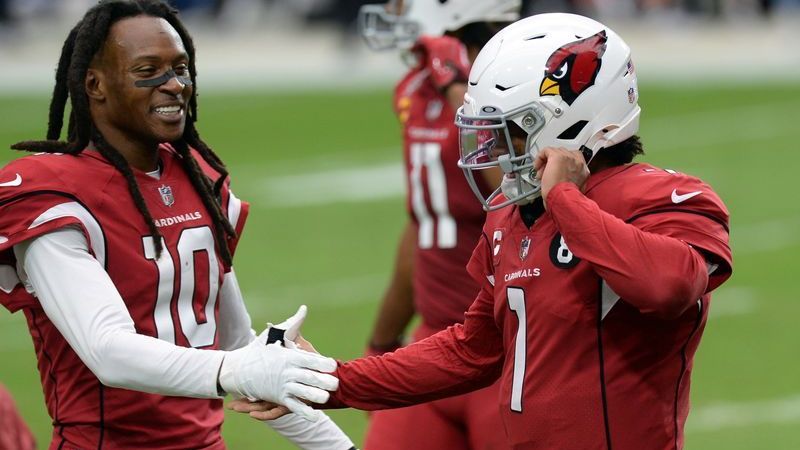 Arizona Cardinals wide receiver deAndre Hopkins, Arizona Cardinals quarterback Kyler Murray