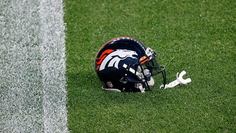 Denver Broncos helmet