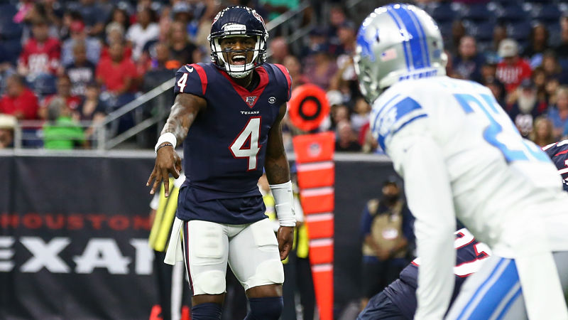 Houston Texans quarterback Deshaun Watson