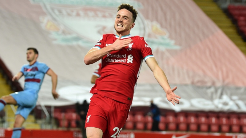 Liverpool forward Diogo Jota