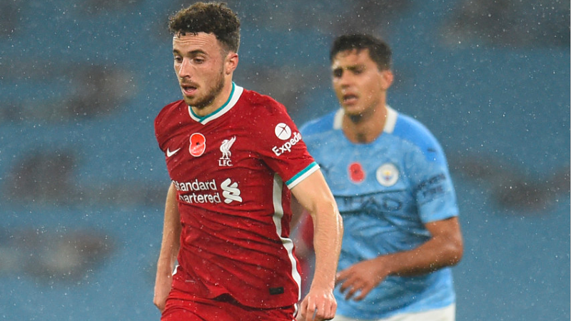 Liverpool forward Diogo Jota