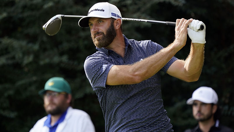 PGA golfer Dustin Johnson