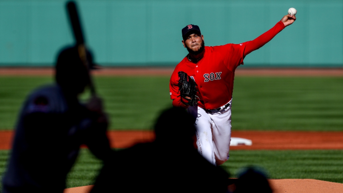 Boston Red Sox pitcher Eduardo Rodriguez