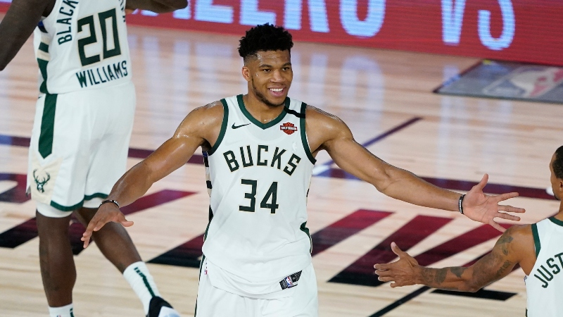 Milwaukee Bucks forward Giannis Antetokounmpo