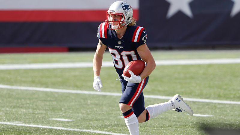 New England Patriots wide receiver Gunner Olszewski