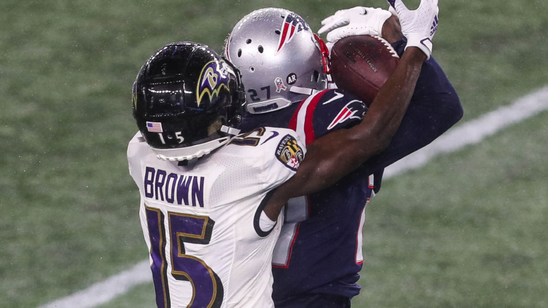 New England Patriots cornerback J.C. Jackson