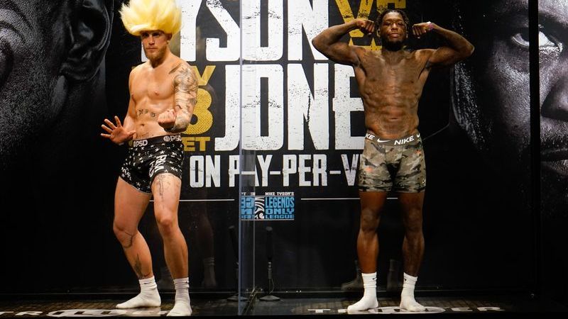 Youtube star Jake Paul and Former NBA player Nate Robinson