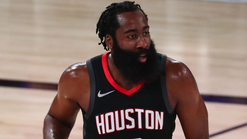 Houston Rockets guard James Harden