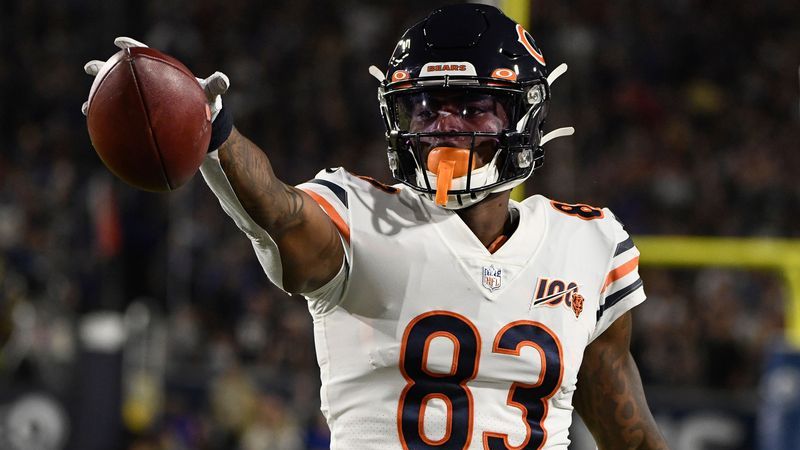 Chicago Bears wide receiver Javon Wims