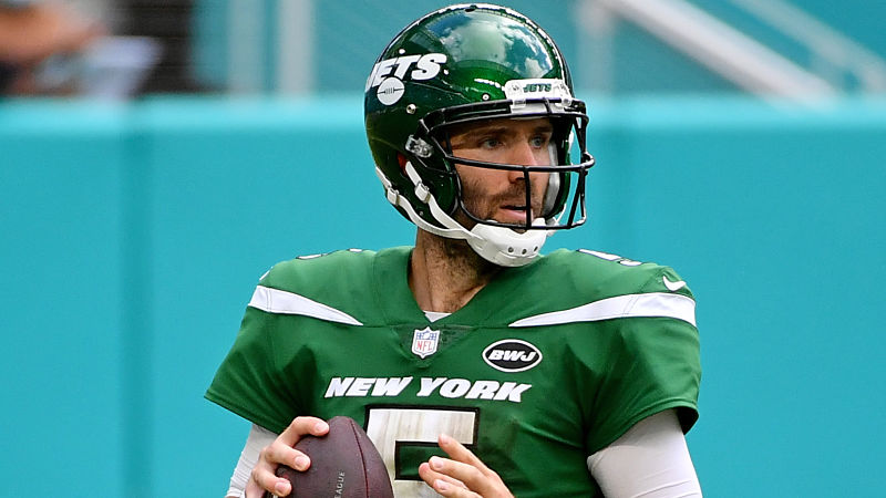 New York Jets quarterback Joe Flacco