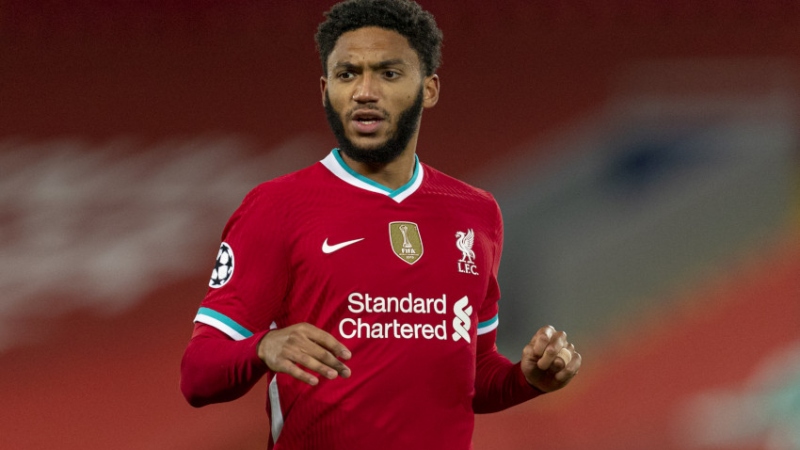 Liverpool defender Joe Gomez