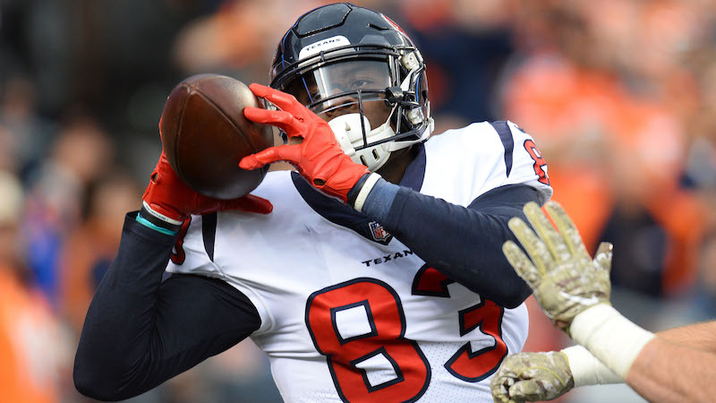 Patriots tight end Jordan Thomas