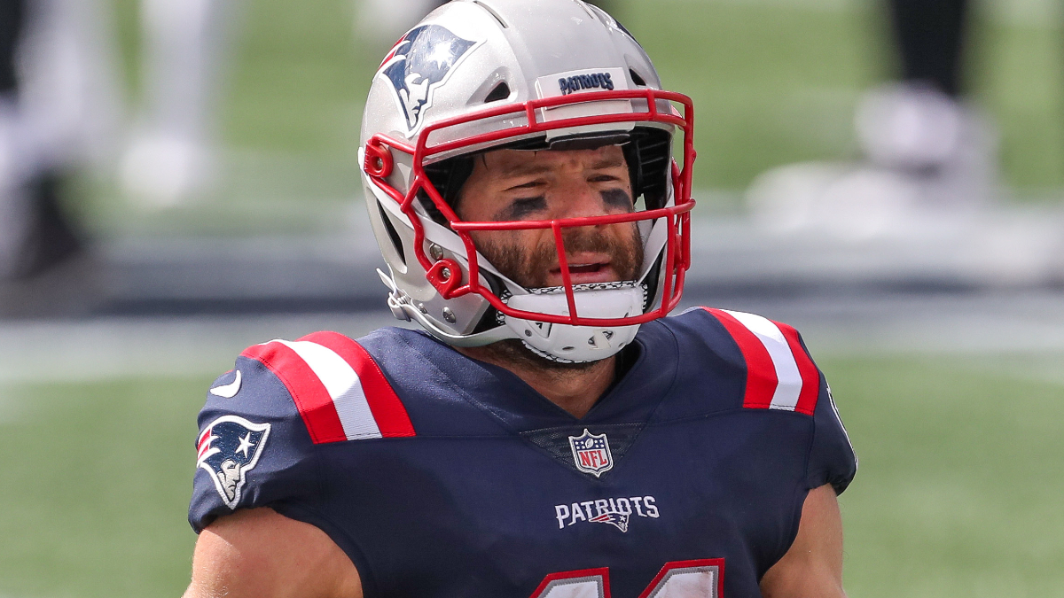 New England Patriots receiver Julian Edelman