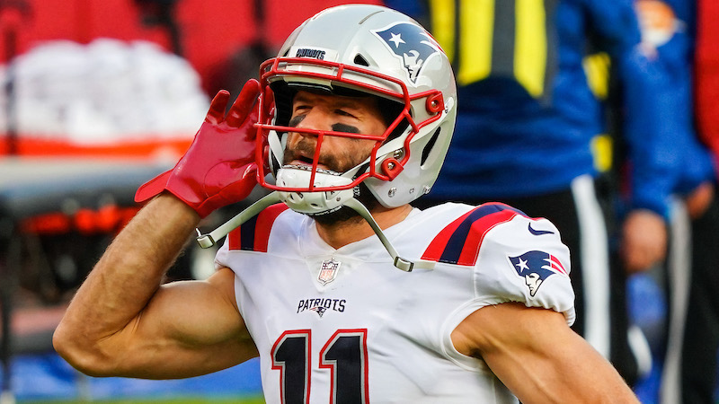 Patriots wide receiver Julian Edelman