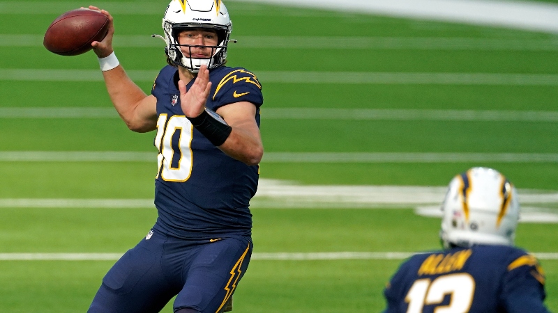 Los Angeles Chargers quarterback Justin Herbert