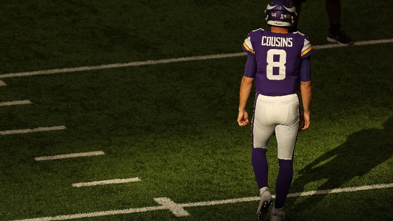 Minnesota Vikings quarterback Kirk Cousins