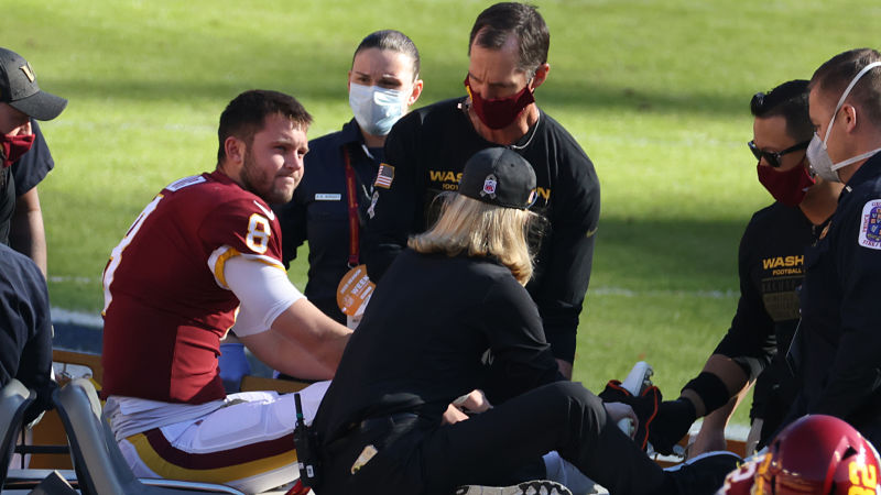 Washington Football Team quarterback Kyle Allen