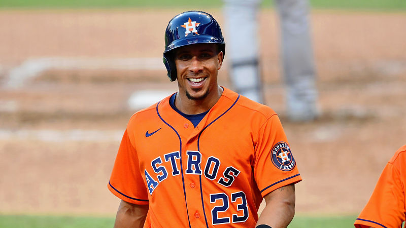 Houston Astros outfielder Michael Brantley