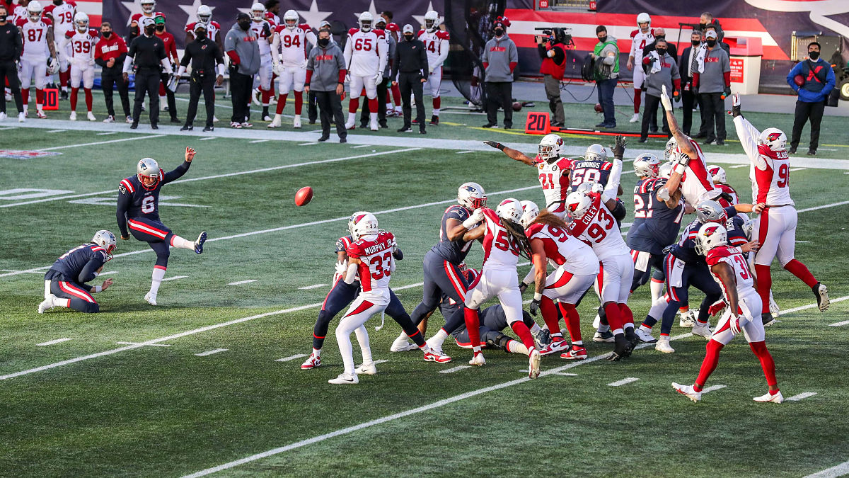 New England Patriots kicker Nick Folk