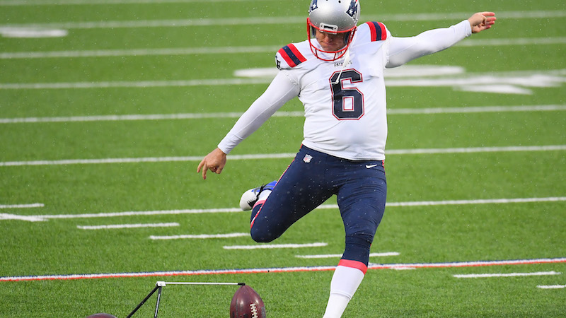 Patriots kicker Nick Folk