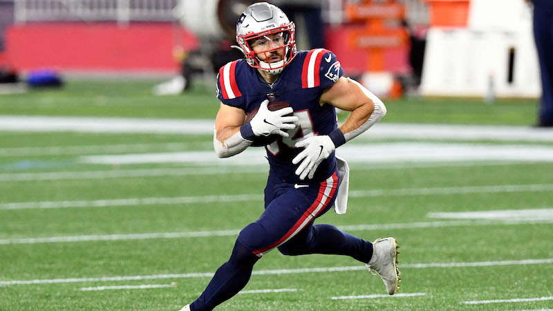 Patriots running back Rex Burkhead