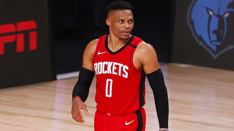 Houston Rockets guard Russell Westbrook