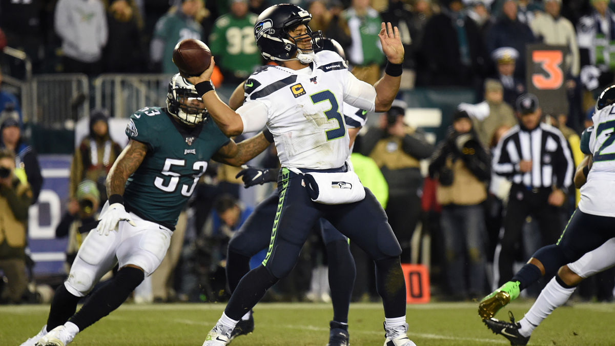Seattle Seahawks quarterback Russell Wilson