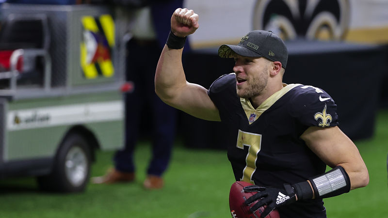 New Orleans Saints quarterback Taysom Hill