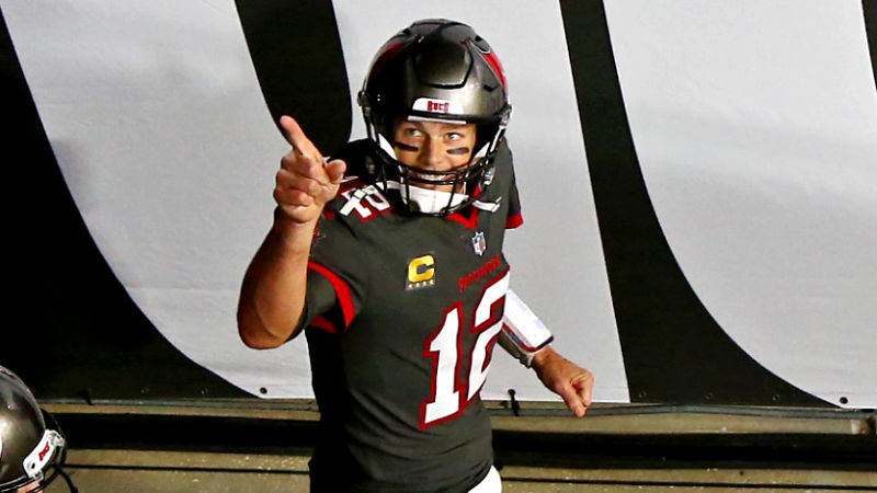 Tampa Bay Buccaneers quarterback Tom Brady