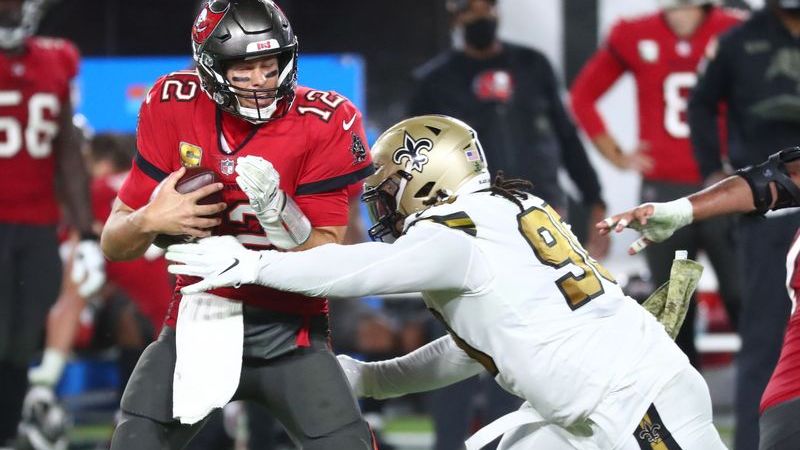 Tampa Bay Buccaneers quarterback Tom Brady