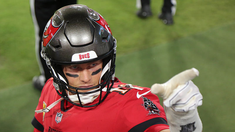 Tampa Bay Buccaneers quarterback Tom Brady