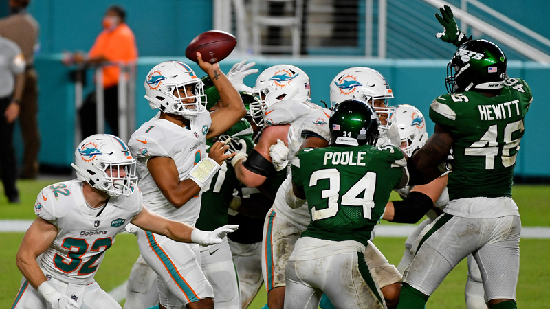 Miami Dolphins Quarterback Tua Tagovailoa