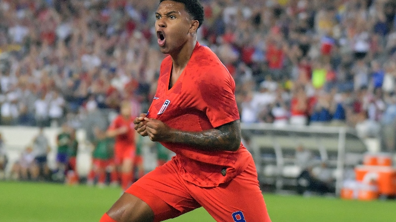 United States midfielder Weston McKennie