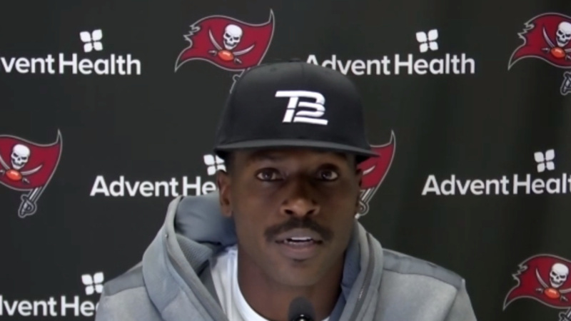 Tampa Bay Buccaneers wide receiver Antonio Brown