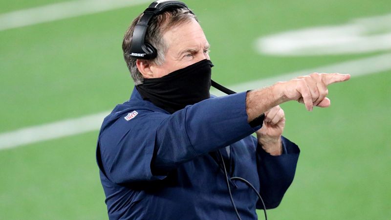 New England Patriots head coach Bill Belichick