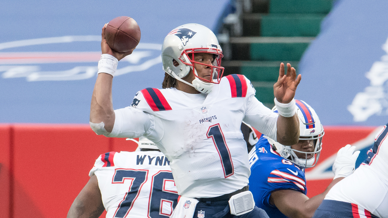 New England Patriots Quarterback Cam Newton