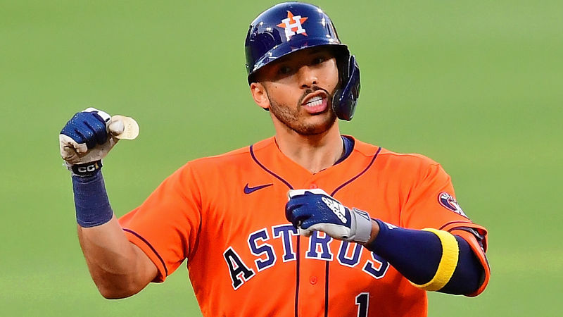 Houston Astros shortstop Carlos Correa